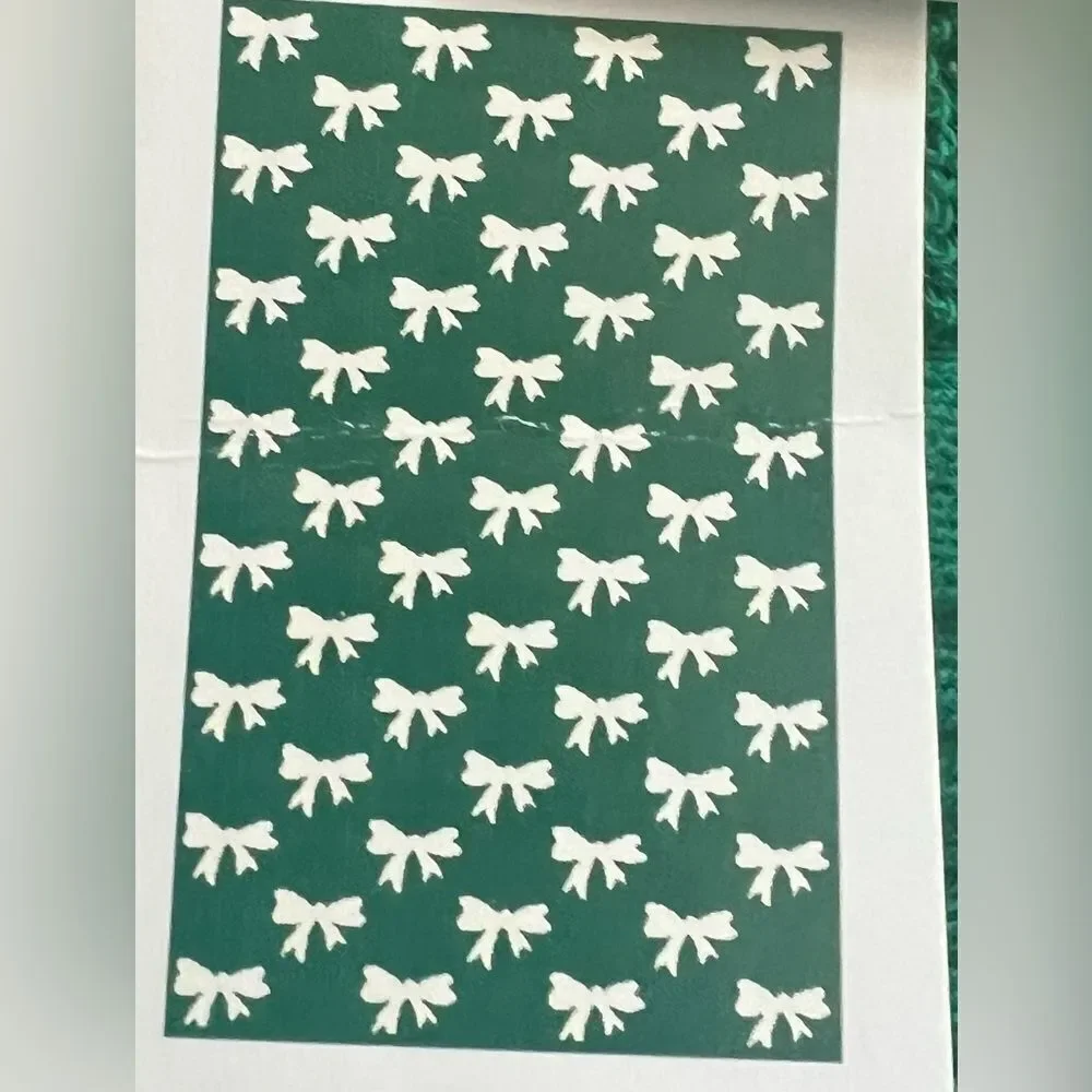 Cupcakes and Cashmere 6 Piece Green Cotton Bath Towel Set
